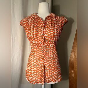 Gorgeous apple blouse